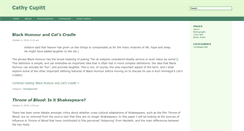 Desktop Screenshot of cathycupitt.com