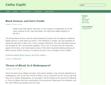 Tablet Screenshot of cathycupitt.com